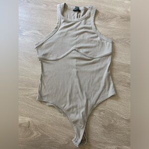 Brown/taupe bodysuits from forever 21! Size L